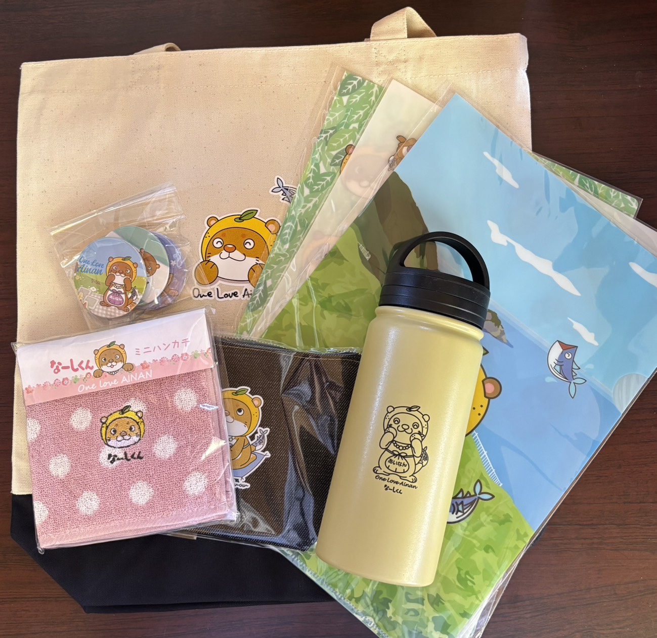 なーしくんグッズのセット商品を数量限定で販売します！ | 愛南町観光